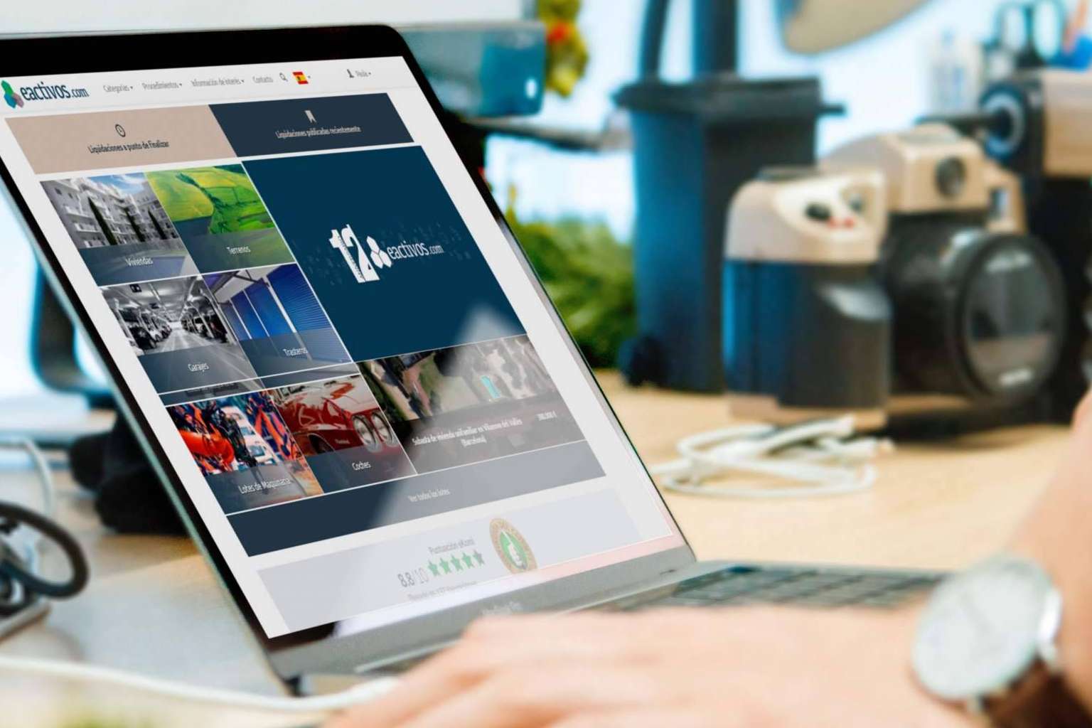 La plataforma 4.0 de Eactivos.com permitirá la gestión de activos de micropymes