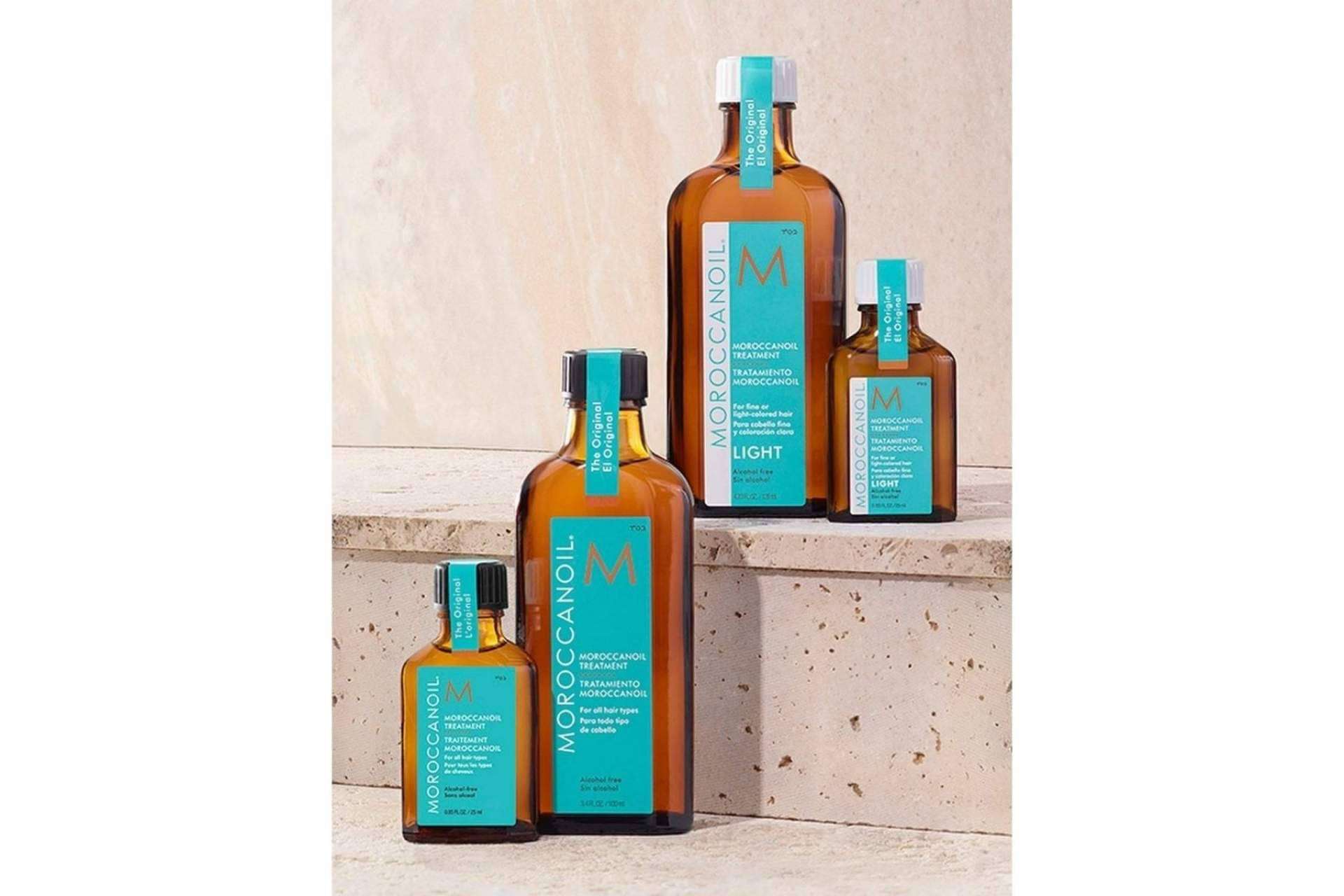 El auténtico aceite de Moroccanoil está disponible en la página web de Llarcó