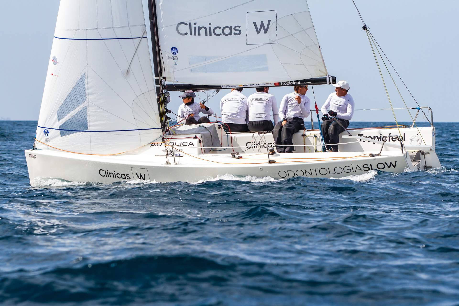'Clínicas W Sailing Team' destaca en la Spring Mediterranean Cup de J70