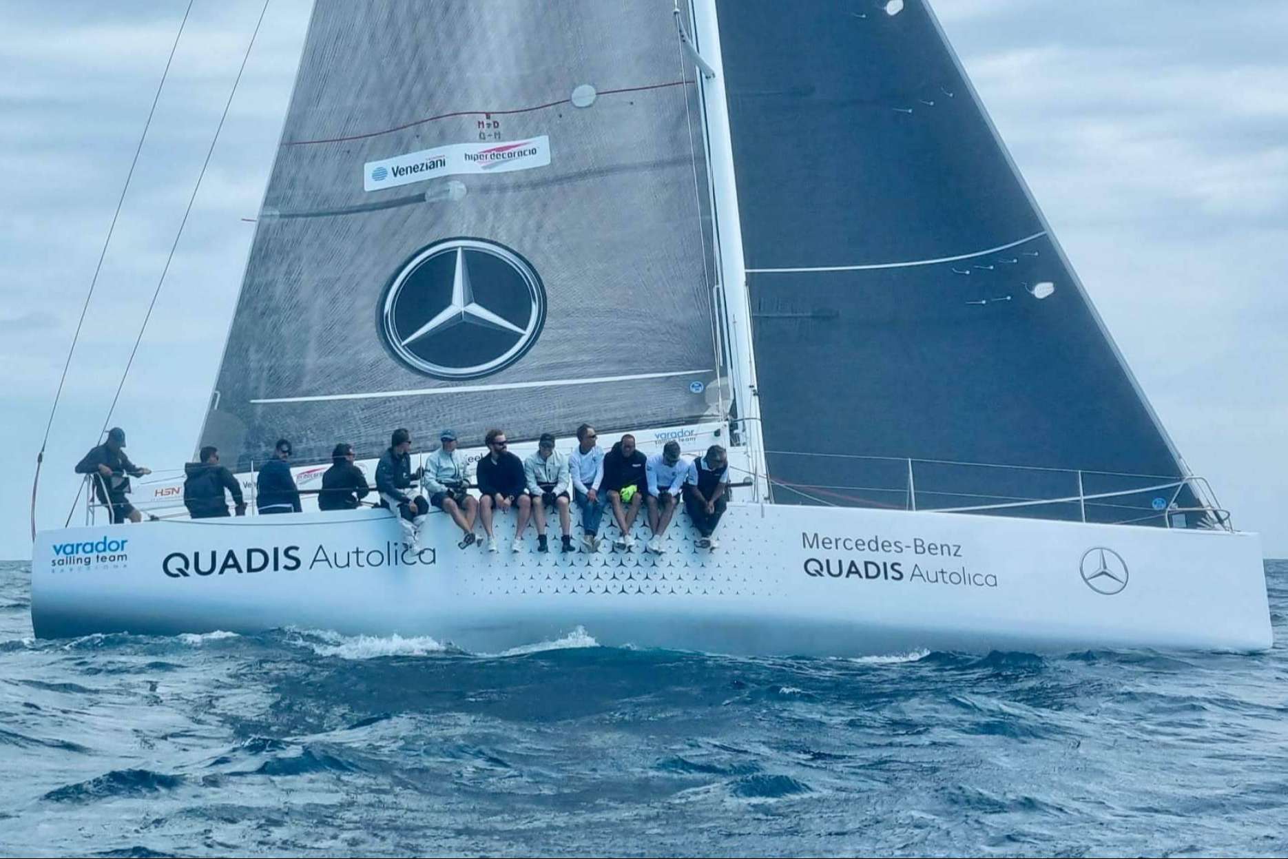 El nuevo equipo de regatas `Soler Cabot - Mercedes Benz QUADIS Autolica` se presentó en Barcelona