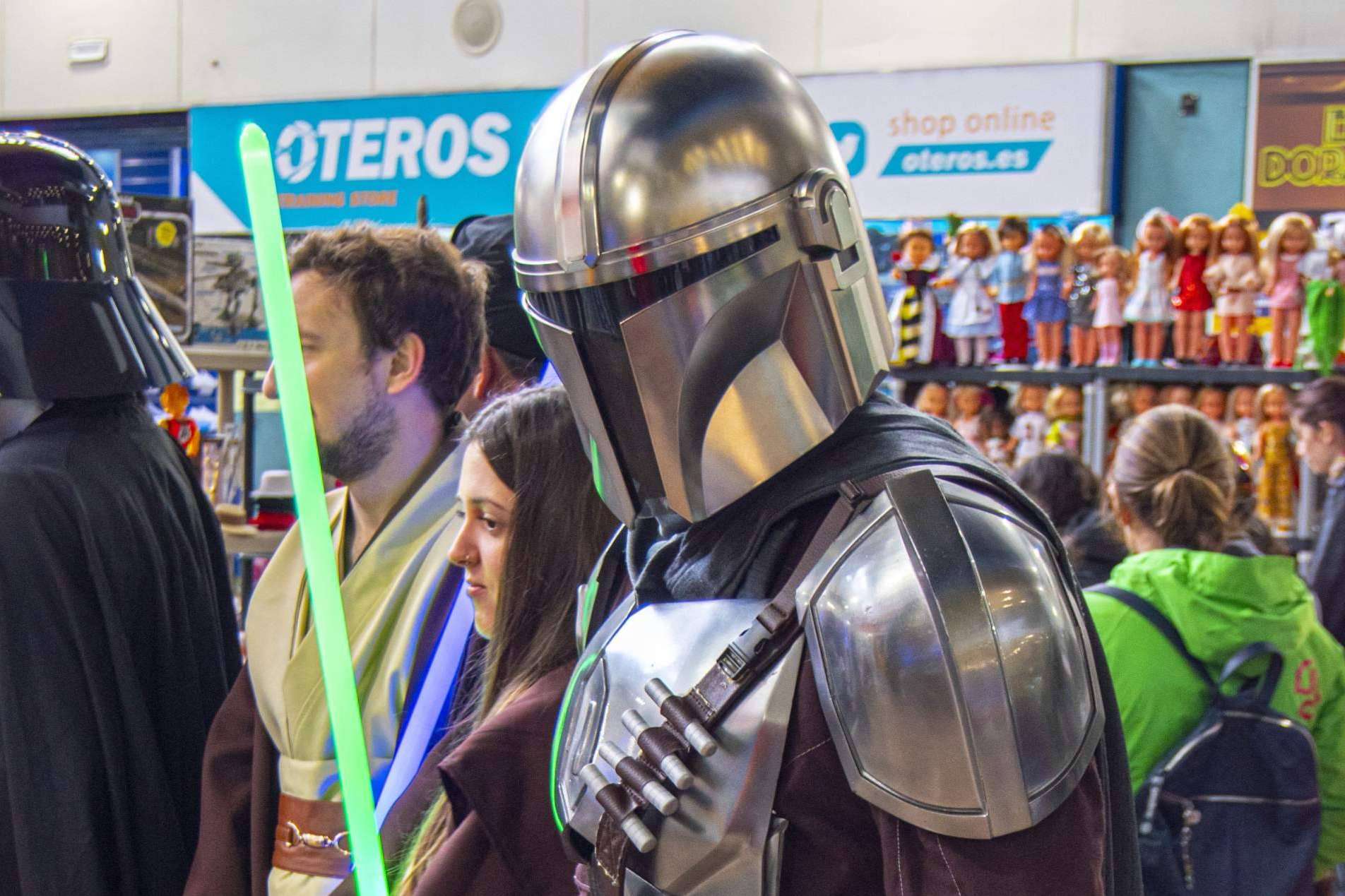 Desfile galáctico en el Mercado del Juguete de Madrid el 7 de diciembre