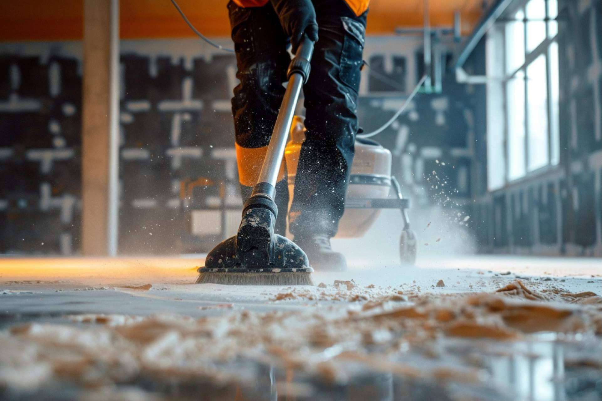 Cómo hacer una limpieza después de una obra