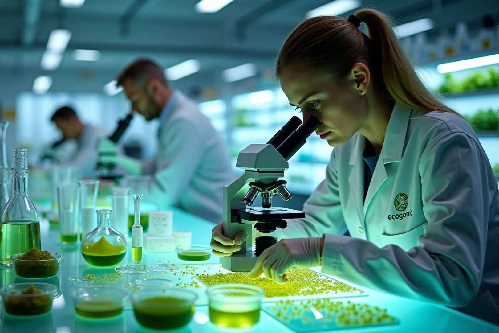 Microalgas de agua dulce; El futuro de los fertilizantes ecológicos