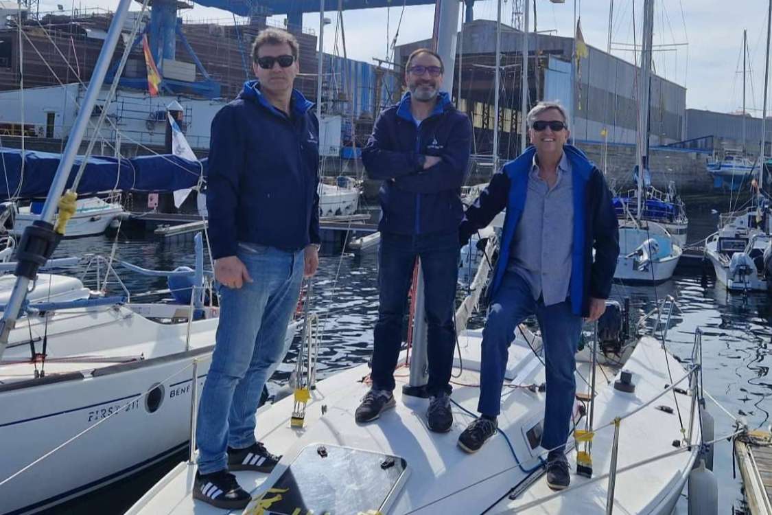 ¡El Cigarran Sailing Team encuentra hogar en en el Liceo Marítimo de Bouzas!