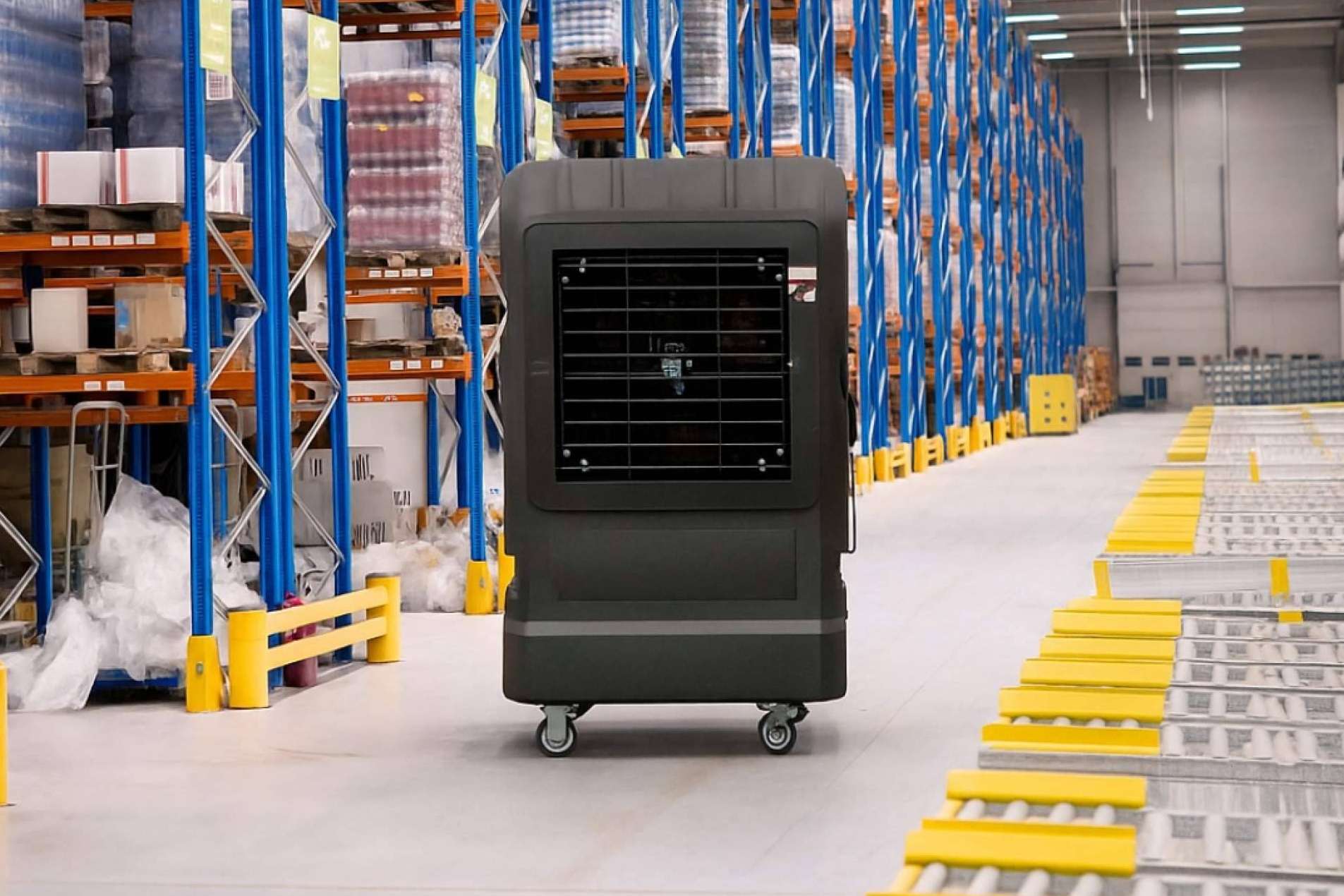 Empresas bajo presión; los climatizadores portátiles se imponen ante el calor extremo