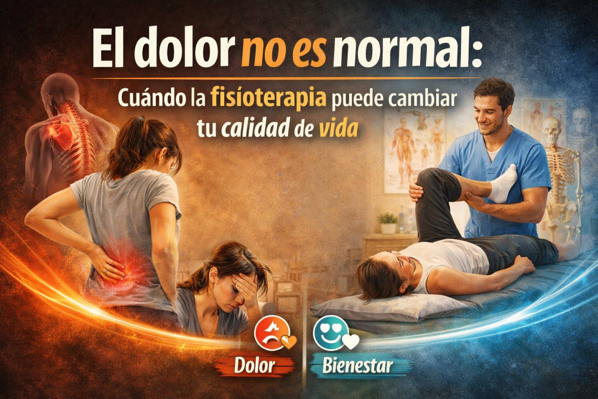 El dolor no es normal; cuándo la fisioterapia puede cambiar la calidad de vida