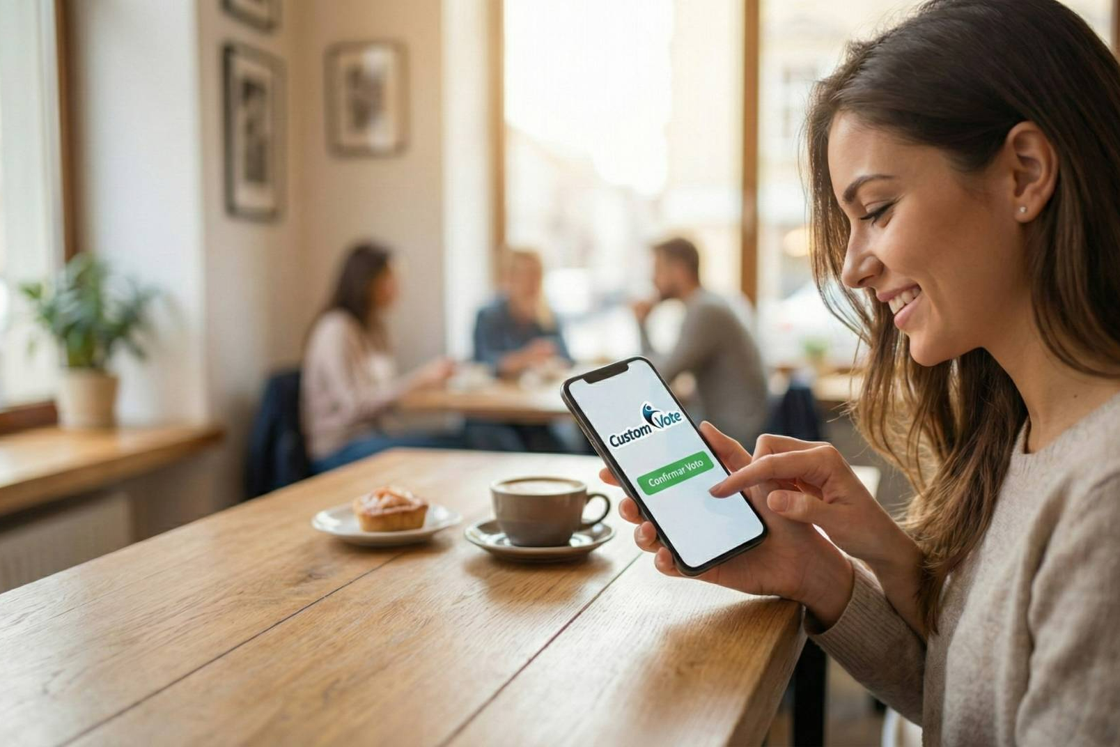 CustomVote facilita votaciones online interactivas y seguras en eventos con resultados inmediatos y transparentes