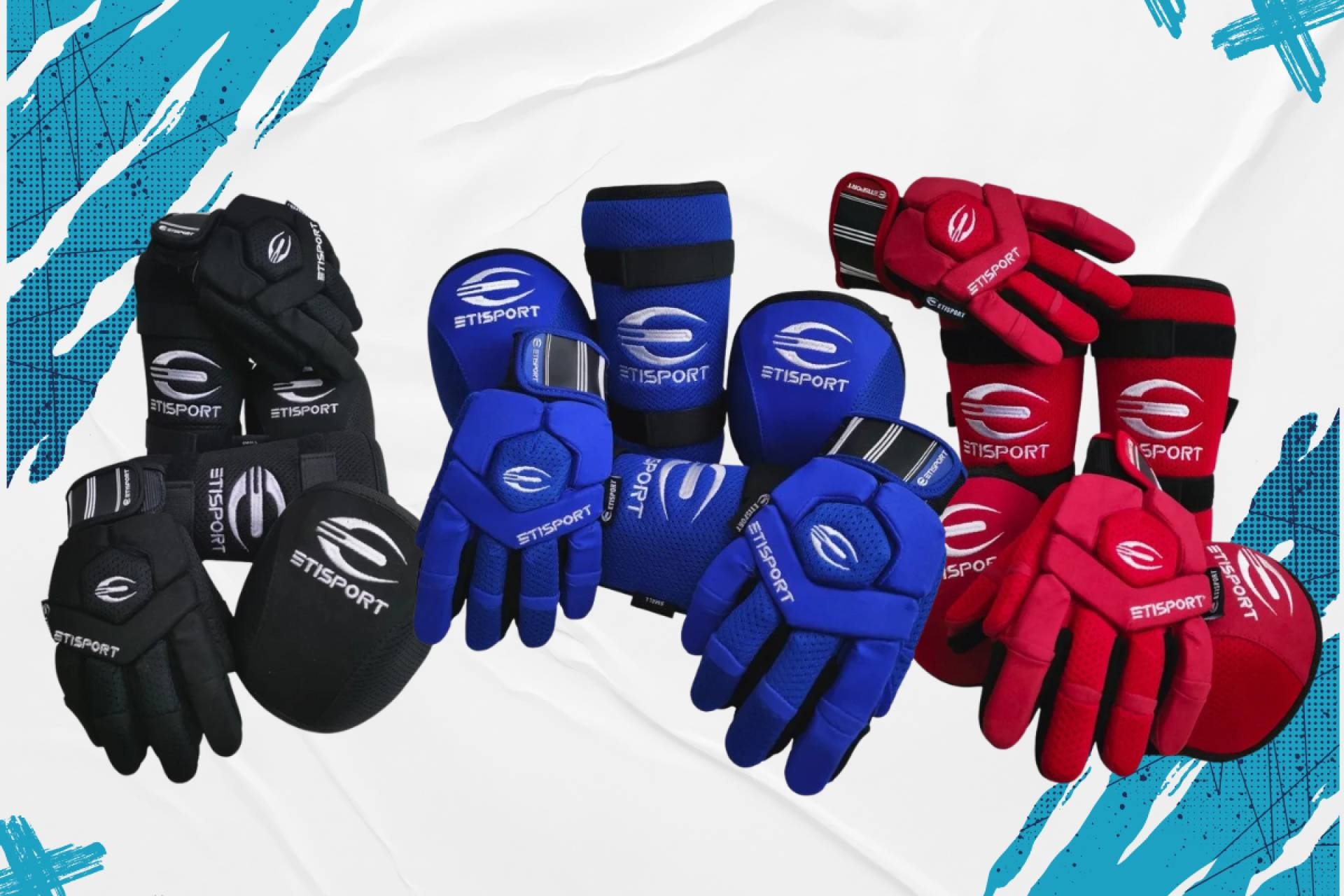 Hoquei360 presenta los kits de protecciones Etisport para jóvenes jugadores de hockey patines