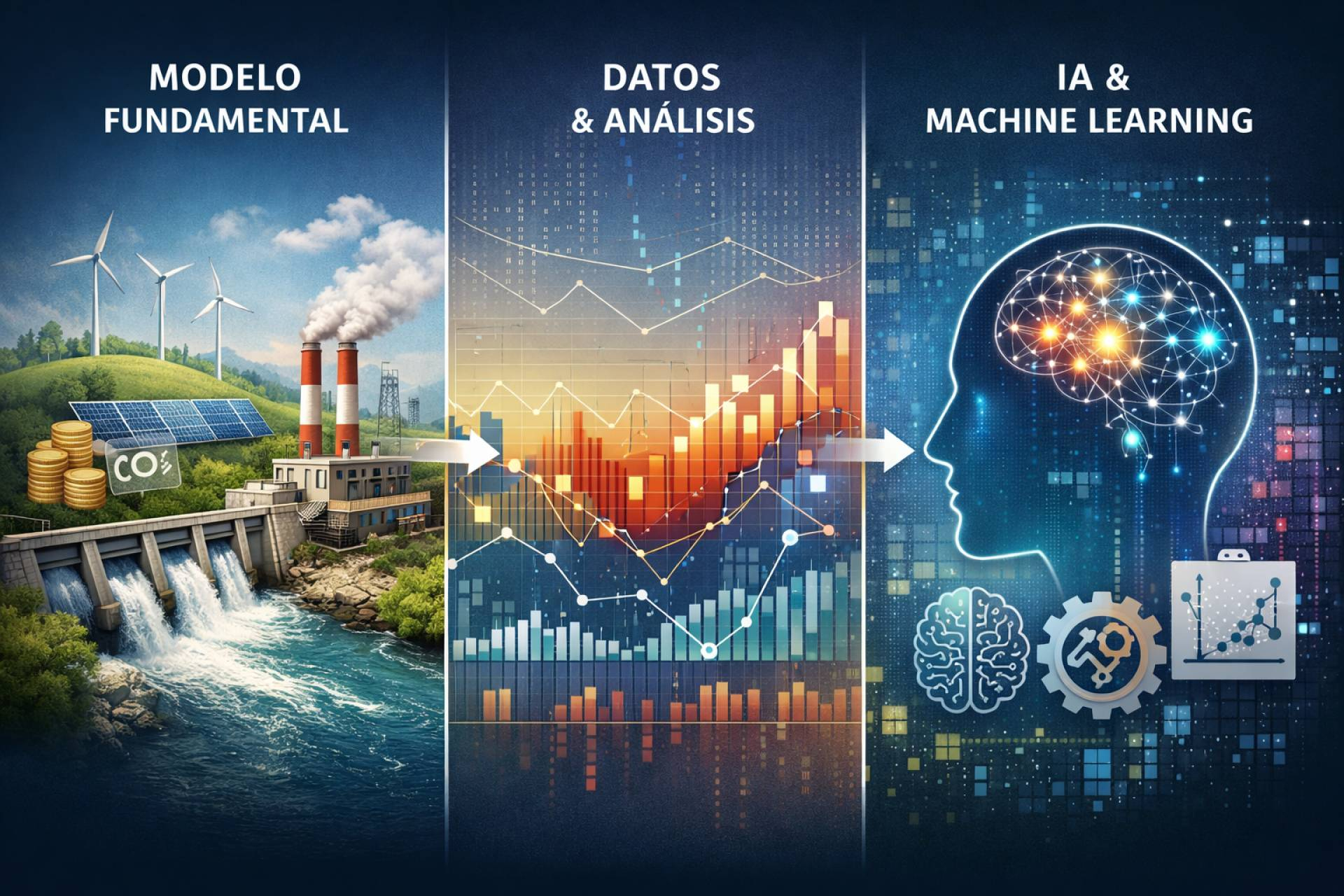 AleaSoft; Modelos híbridos; cómo incorporar el equilibrio del mercado eléctrico en modelos fundamentales
