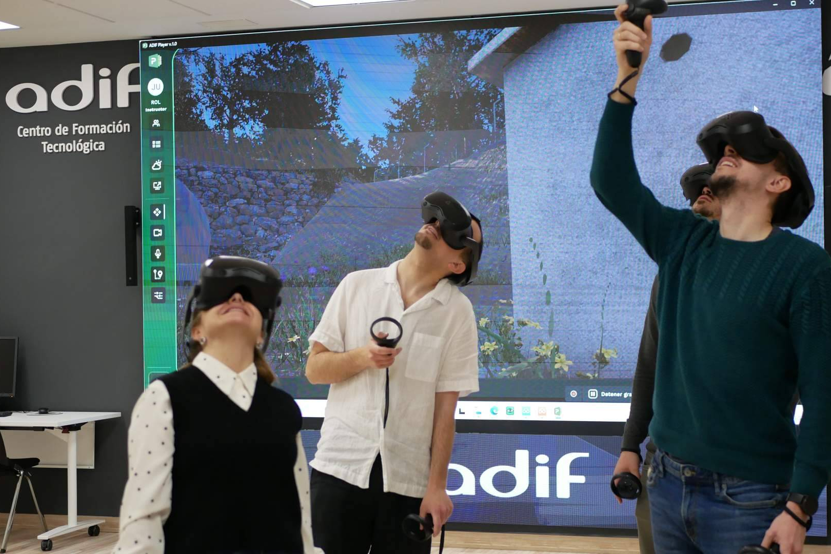 Virtualware renueva con ADIF un contrato de 800.000 € para ampliar su simulador de formación ferroviaria