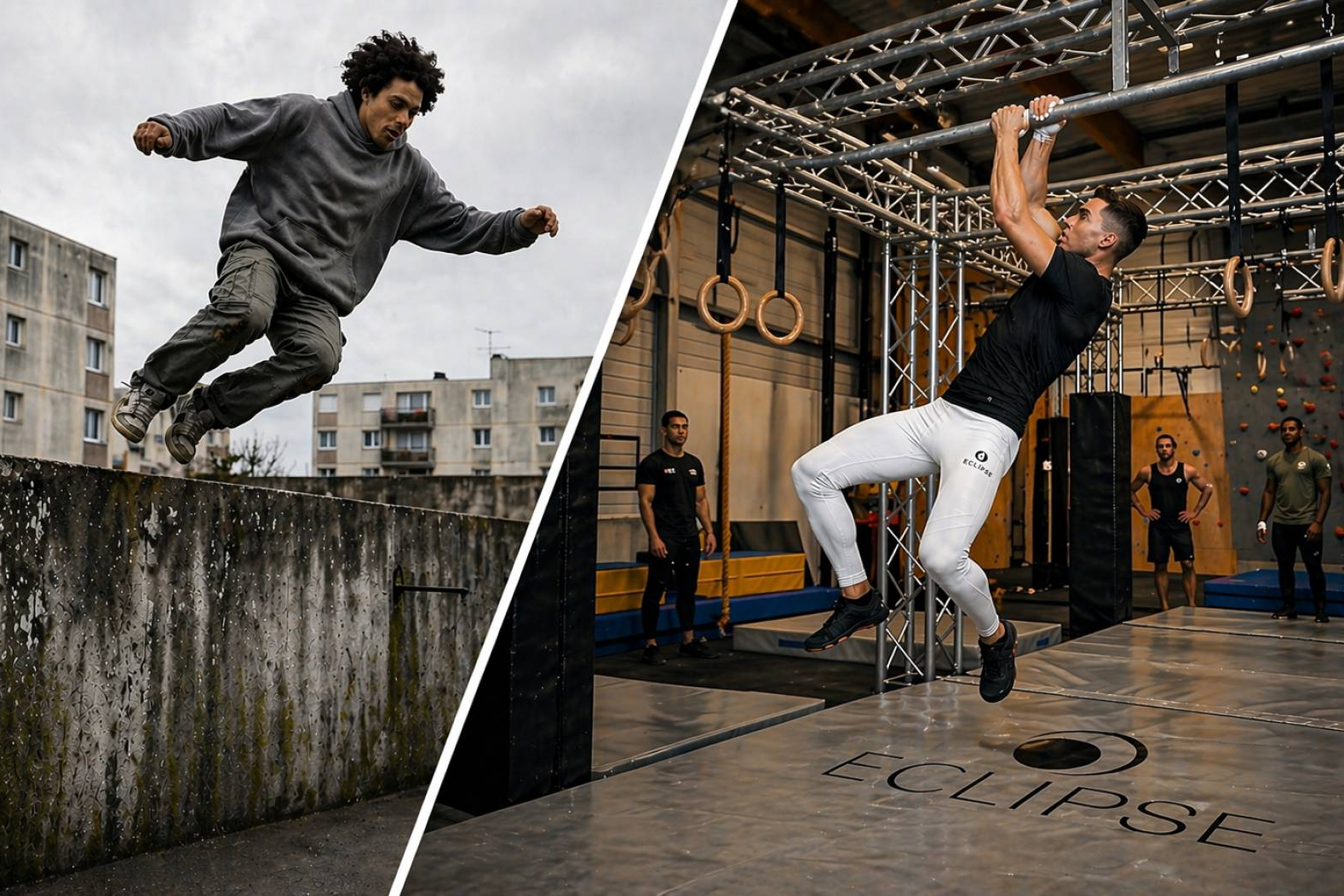 De saltar muros a entrenar como atletas; el giro inesperado del parkour en Francia