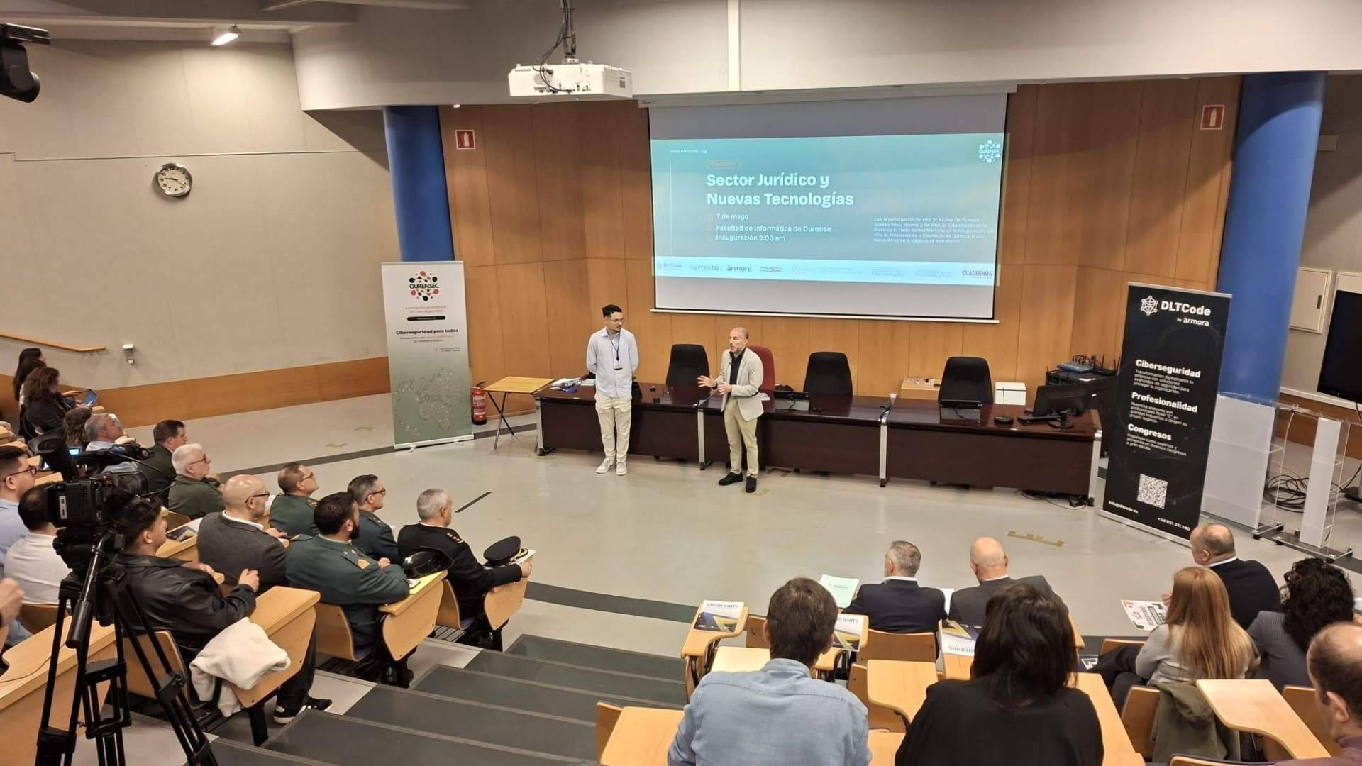 Ourense referente en ciberseguridad y derecho digital en la 6ª edición OurenSEC junto al Grupo Armora