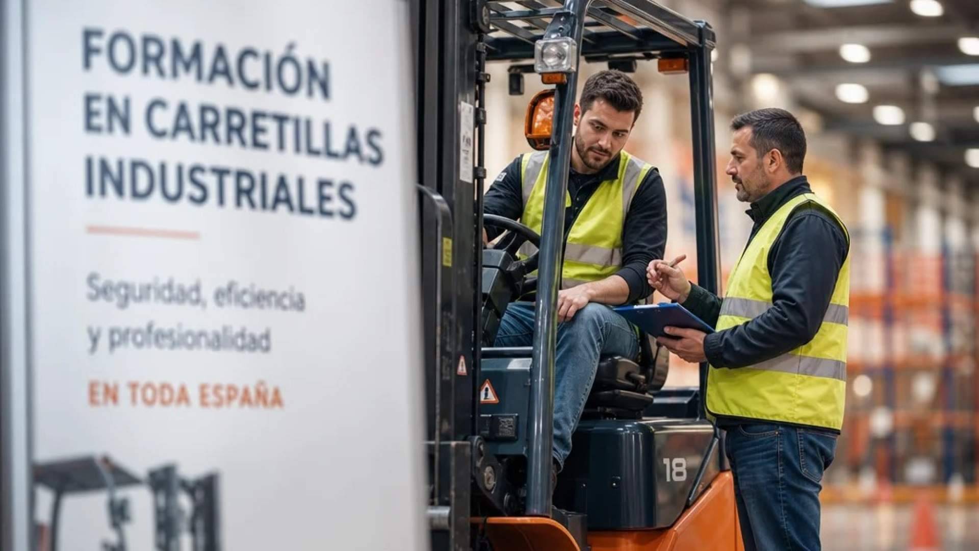 Curso de carretillero online, marco legal y requisitos para una formación válida