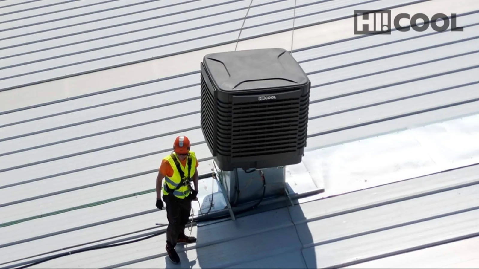 Climatización evaporativa industrial ecológica, una solución eficiente para grandes espacios de trabajo